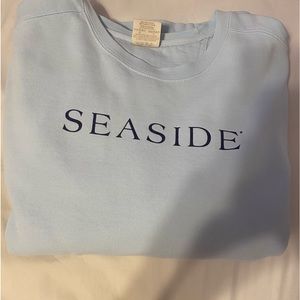 Light Blue Seaside Sweatshirt- Size Small